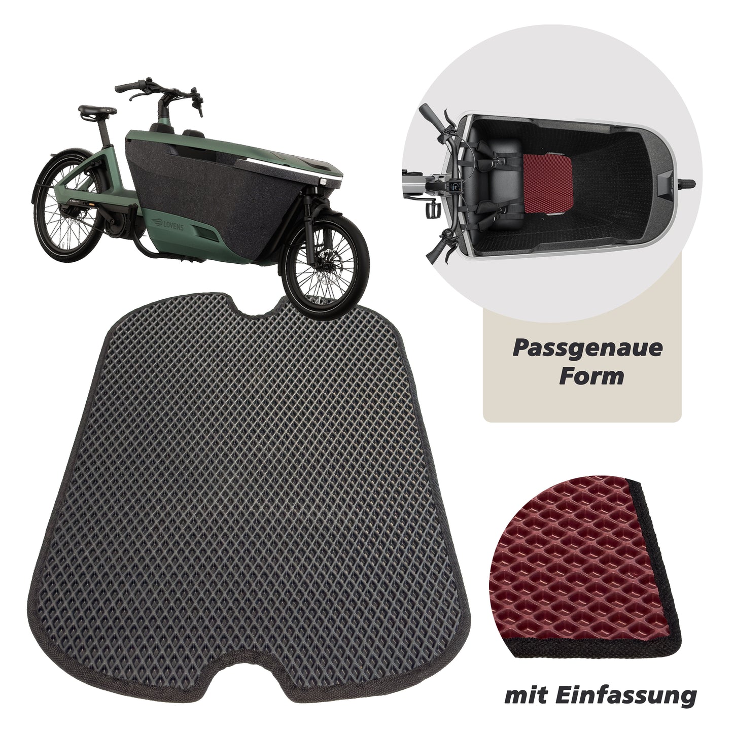 EVA Drive Schutzmatte für Lovens Explorer – passgenaue Bodenmatte