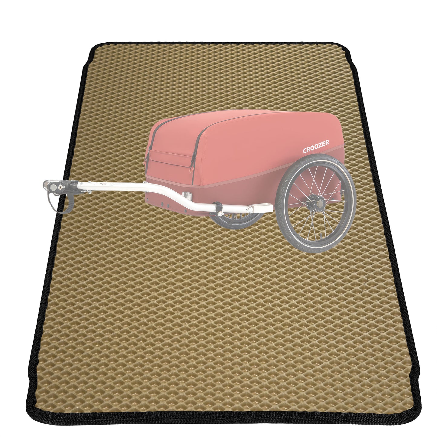 EVA Drive Schutzmatte für Croozer Cargo Pakko – passgenaue Bodenmatte