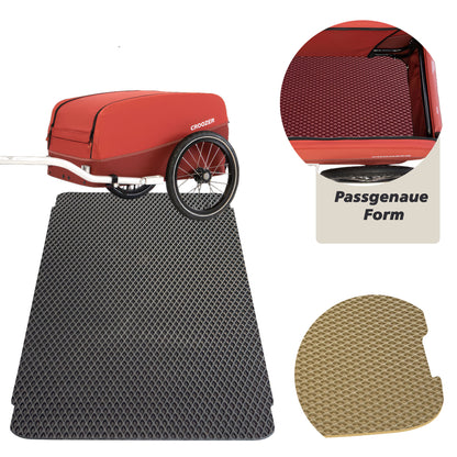 EVA Drive Schutzmatte für Croozer Cargo Pakko – passgenaue Bodenmatte