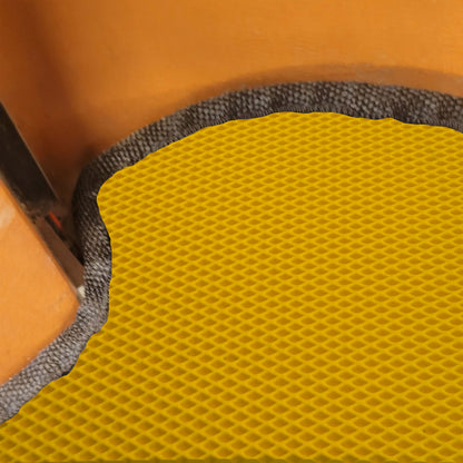 EVA Drive Schutzmatte für Babboe Carve - Gelb mit schwarzer Einfassung