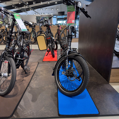 EVA Drive Fahrrad Unterlegmatte – Wasserdichte Fahrradmatte für Wohnung, Garage, Keller | Bodenmatte für Fahrradschutz gegen Schmutz & Nässe