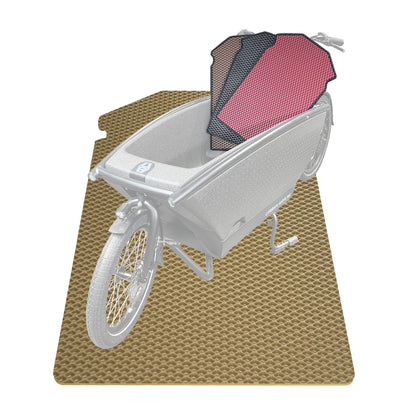 EVA Drive Schutzmatte für Urban Arrow Family mit 1 Sitzbank - passgenaue Bodenmatte
