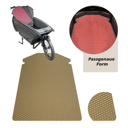 EVA Drive Schutzmatte für Urban Arrow Family mit 1 Sitzbank - Beige ohne Einfassung