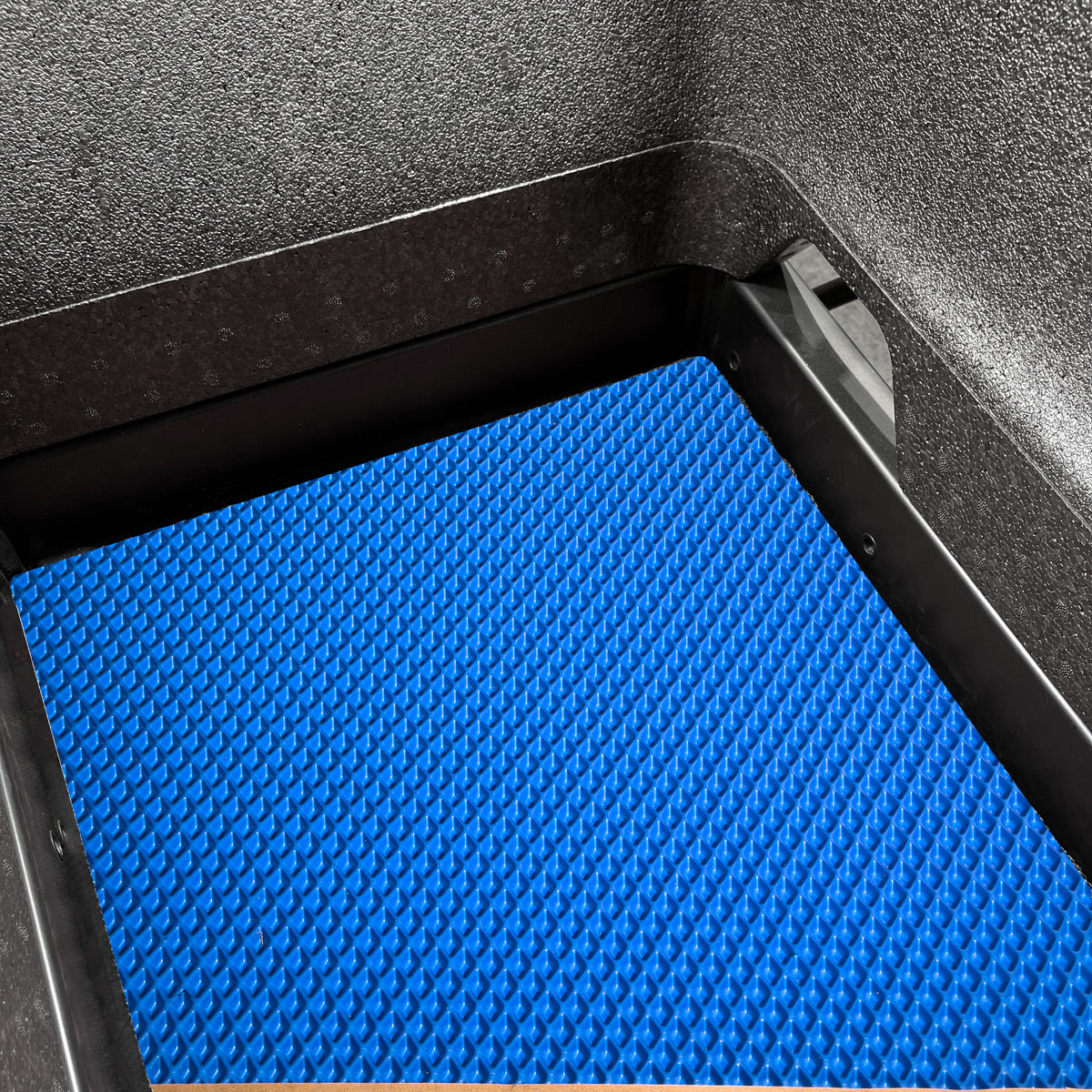 EVA Drive Schutzmatte für Urban Arrow Family mit 1 Sitzbank - Blau ohne Einfassung
