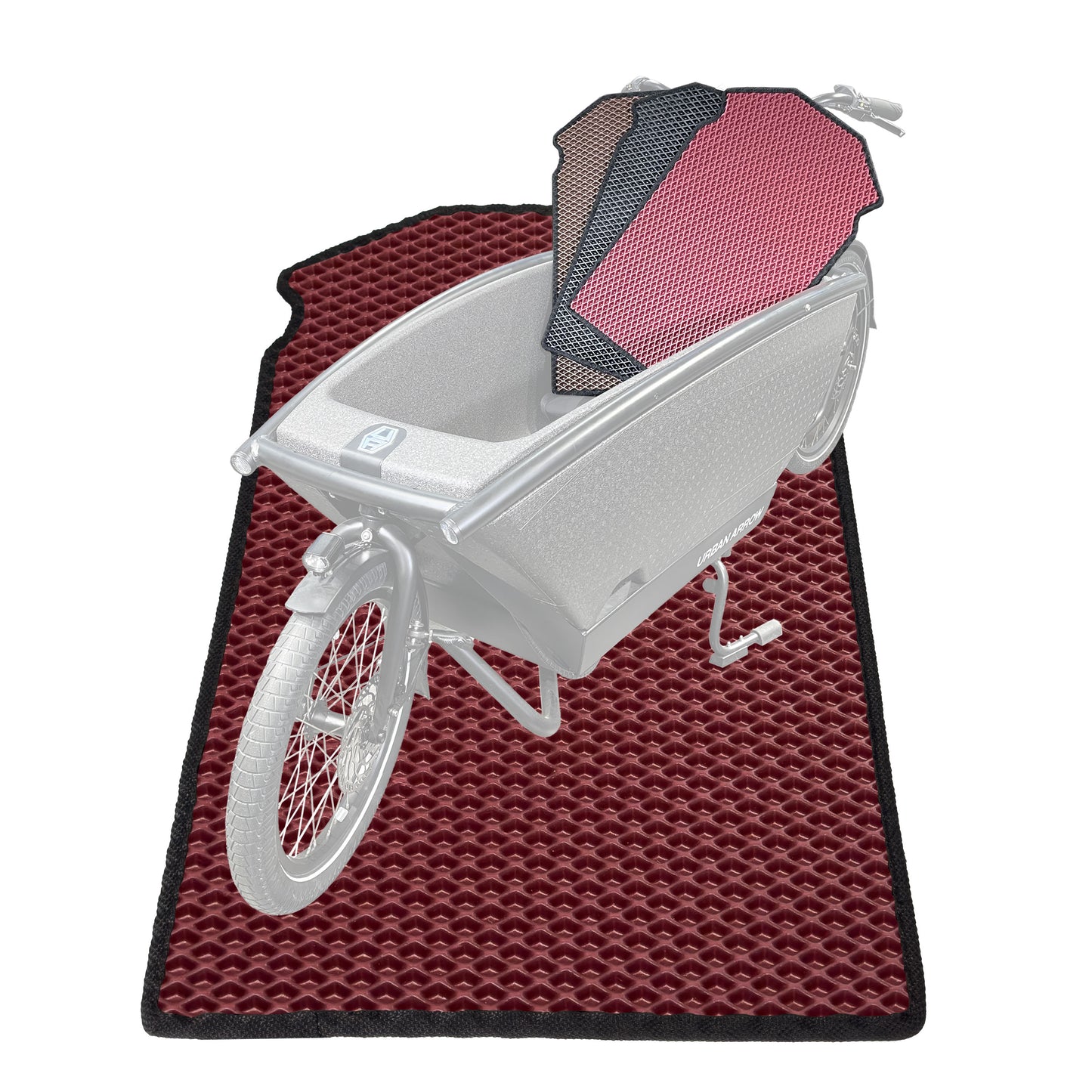 EVA Drive Schutzmatte für Urban Arrow Family mit 1 Sitzbank - passgenaue Bodenmatte