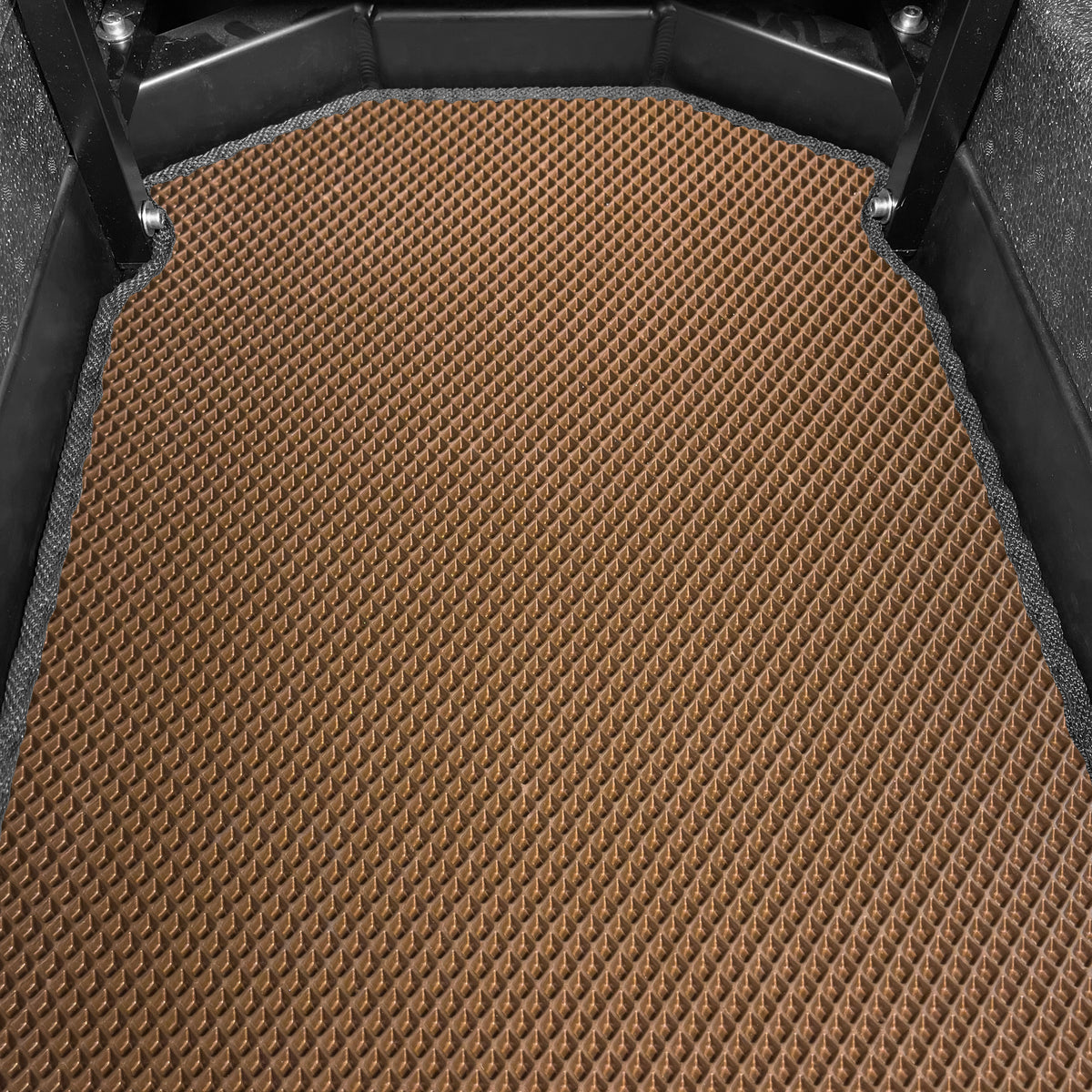 EVA Drive Schutzmatte für Urban Arrow Family mit 1 Sitzbank - Braun mit schwarzer Einfassung