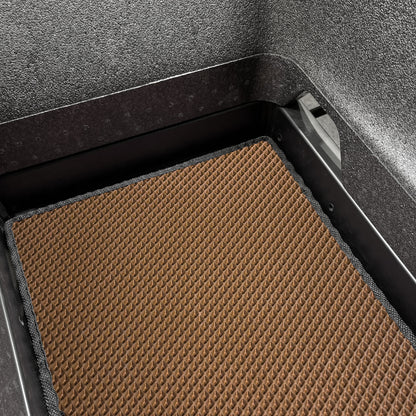 EVA Drive Schutzmatte für Urban Arrow Family mit 1 Sitzbank - Braun mit schwarzer Einfassung