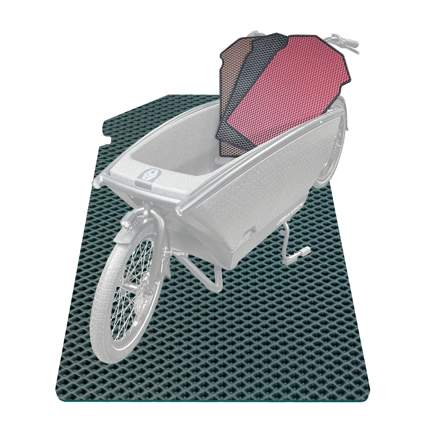 EVA Drive Schutzmatte für Urban Arrow Family Next - passgenaue Bodenmatte