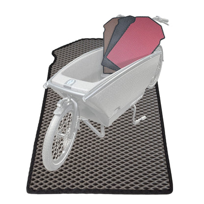 EVA Drive Schutzmatte für Urban Arrow Family mit 1 Sitzbank - passgenaue Bodenmatte