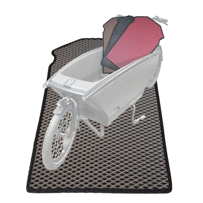 EVA Drive Schutzmatte für Urban Arrow Family mit 2 Sitzbänken - passgenaue Bodenmatte