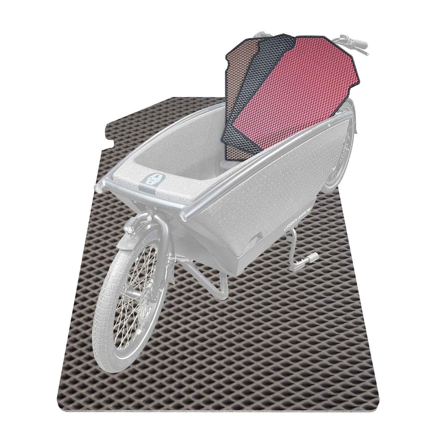 EVA Drive Schutzmatte für Urban Arrow Family Next - passgenaue Bodenmatte