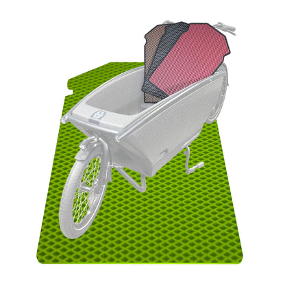 EVA Drive Schutzmatte für Urban Arrow Family Next - passgenaue Bodenmatte
