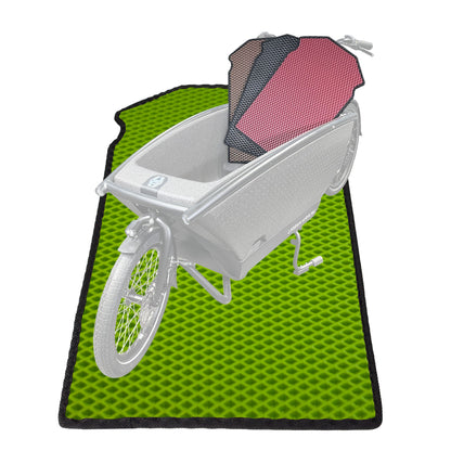 EVA Drive Schutzmatte für Urban Arrow Family mit 2 Sitzbänken - passgenaue Bodenmatte