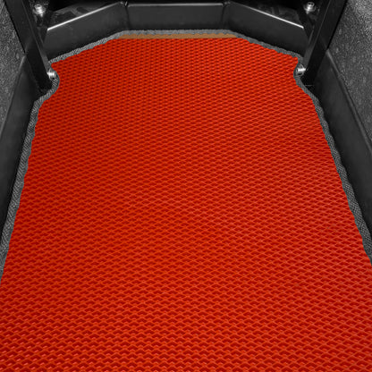 EVA Drive Schutzmatte für Urban Arrow Family mit 1 Sitzbank - Rot mit schwarzer Einfassung