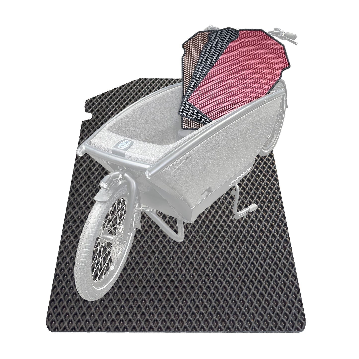 EVA Drive Schutzmatte für Urban Arrow Family Next - passgenaue Bodenmatte