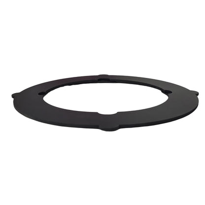 Adapterplatte für Utschak Ø45 cm aus 4mm Stahl - Feuerplatte Kochplatte für Kazan Feueröfen