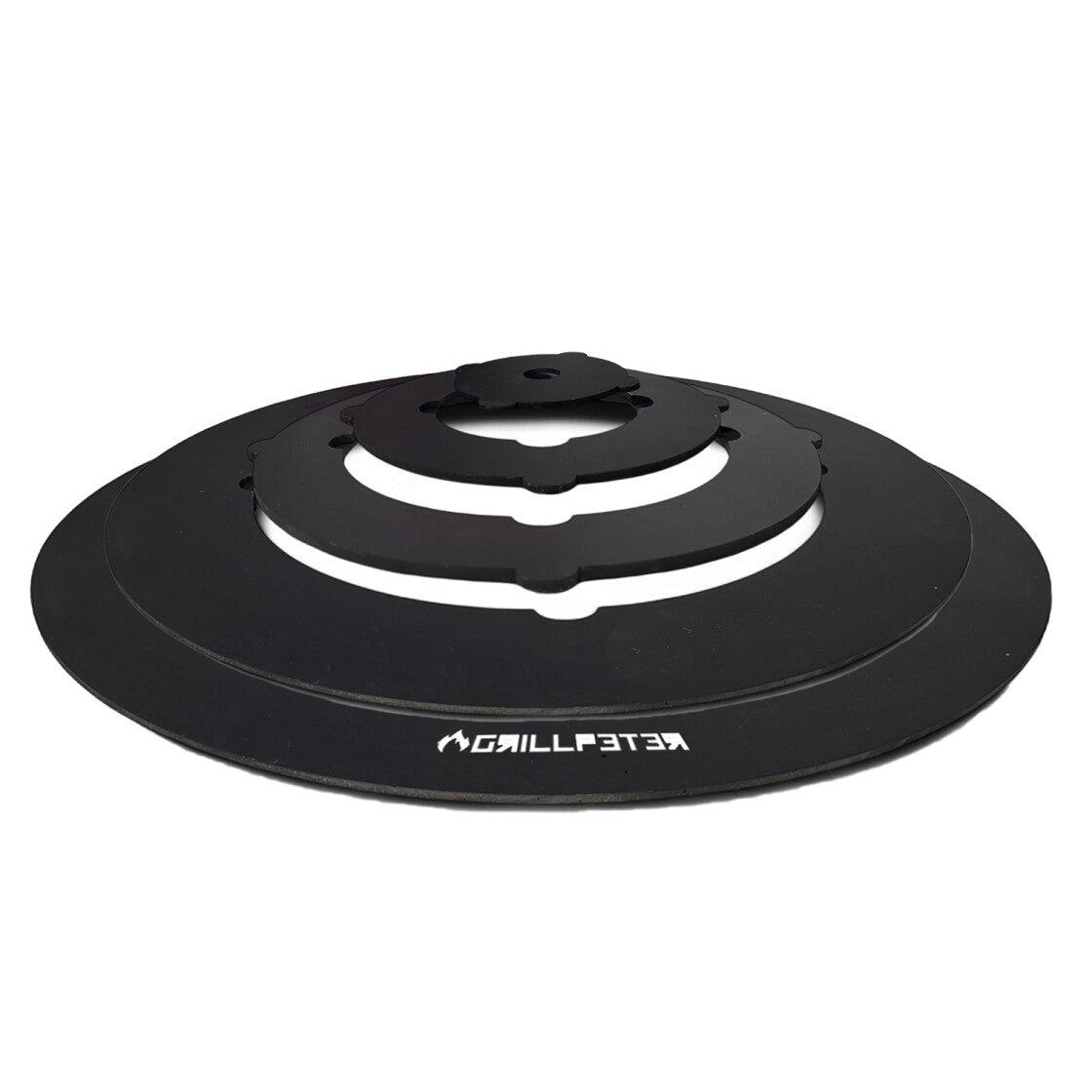 Adapterplatte für Utschak Ø45 cm aus 4mm Stahl - Feuerplatte Kochplatte für Kazan Feueröfen