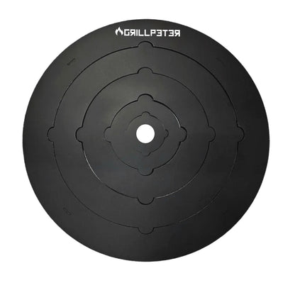 Adapterplatte für Utschak Ø50 cm aus 4mm Stahl - Feuerplatte Kochplatte für Kazan Feueröfen