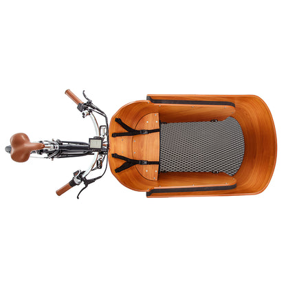 EVA Drive Schutzmatte für Babboe Carve - Grau mit schwarzer Einfassung
