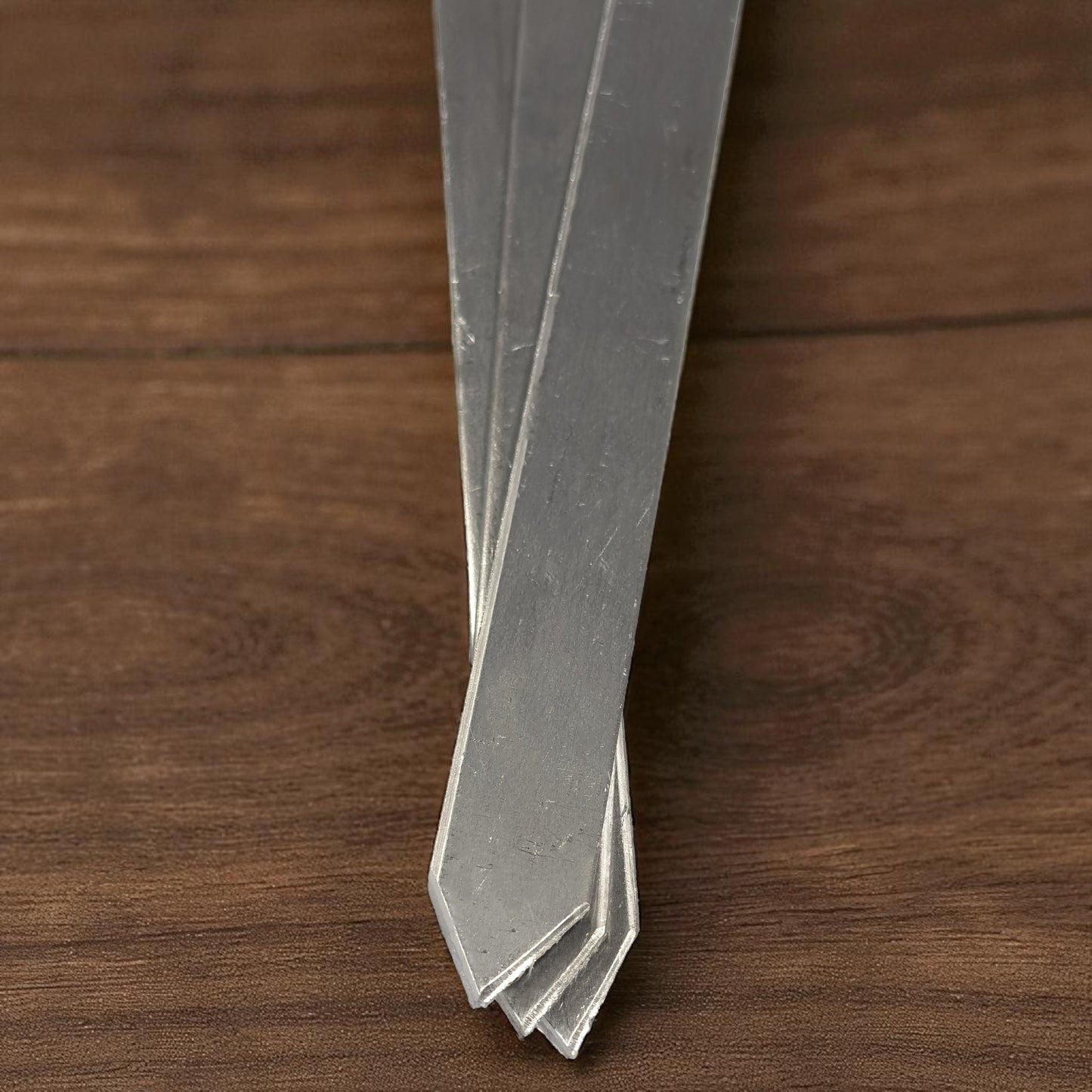 GOROCH Kebabspießae Set aus Edelstahl – 67 cm Schaschlikspieße, 20 mm breit, 3 mm stark, extra stabil für Lammspieße & Hackfleisch, ideal für große Grills & BBQ